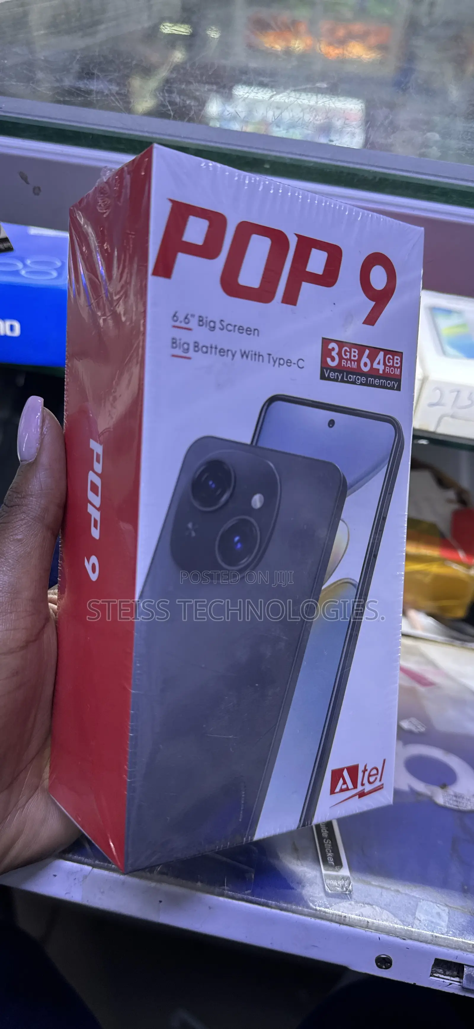 New Mobile Phone 64 GB Black