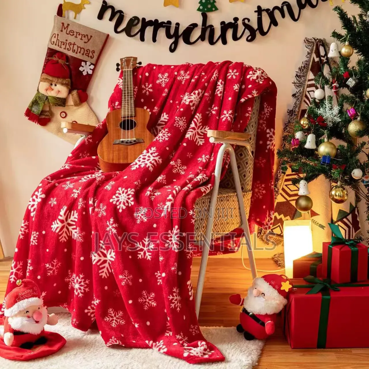 Premium Christmas Throw Blankets