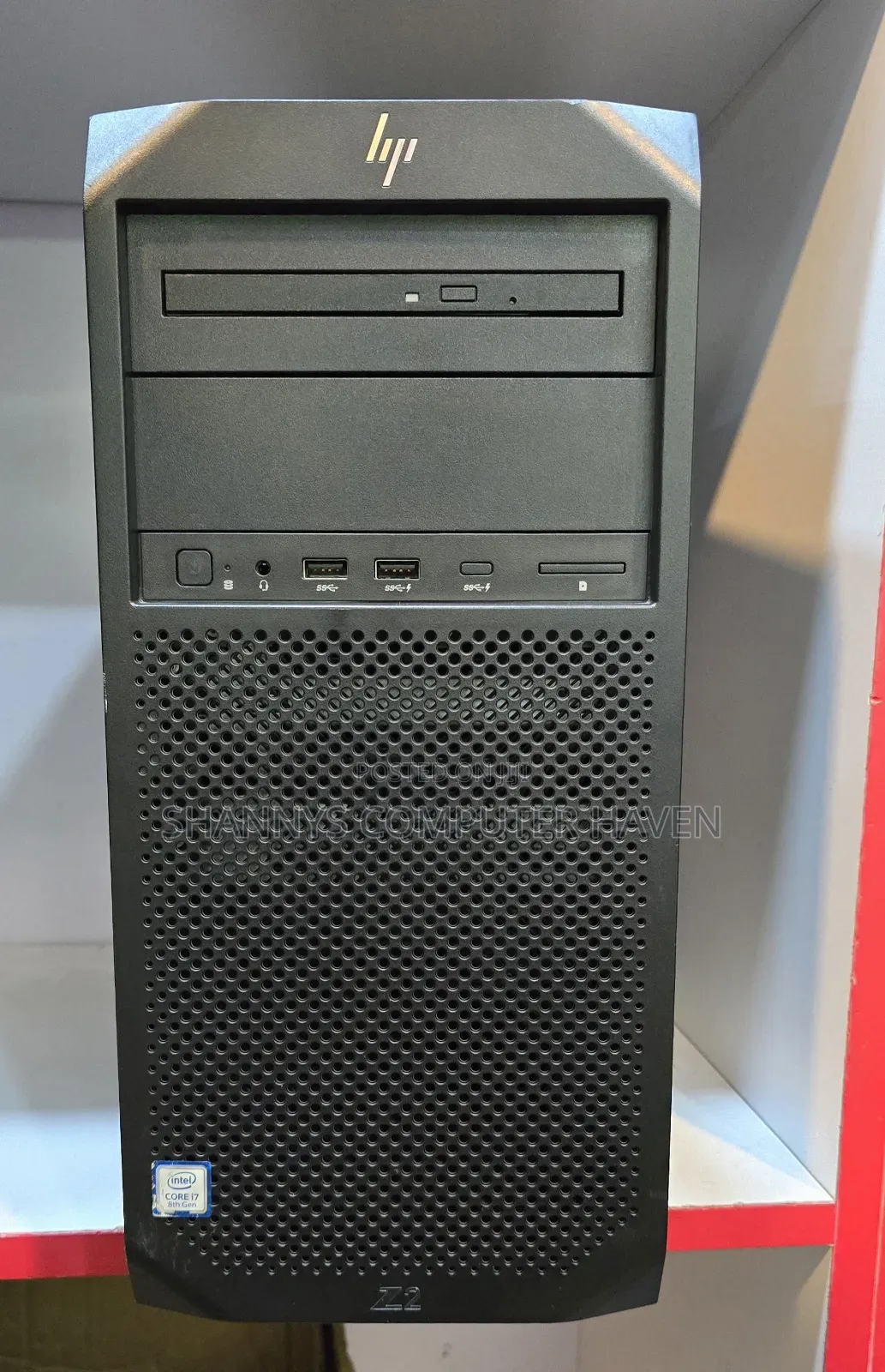 Desktop Computer HP Z2 G4 Tower 16GB Intel Core i7 SSD 256GB