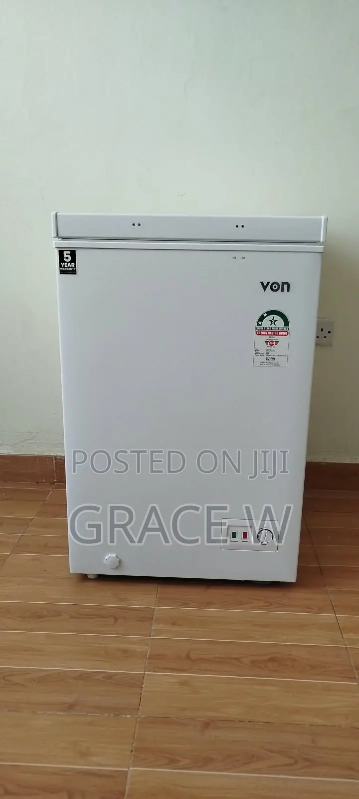 Von 98l Chest Freezer