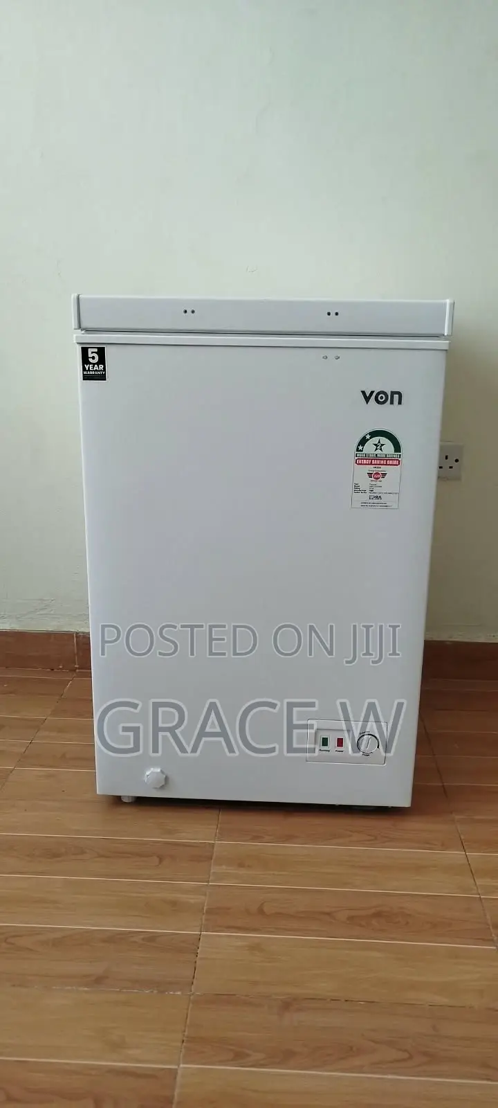 Von 98l Chest Freezer