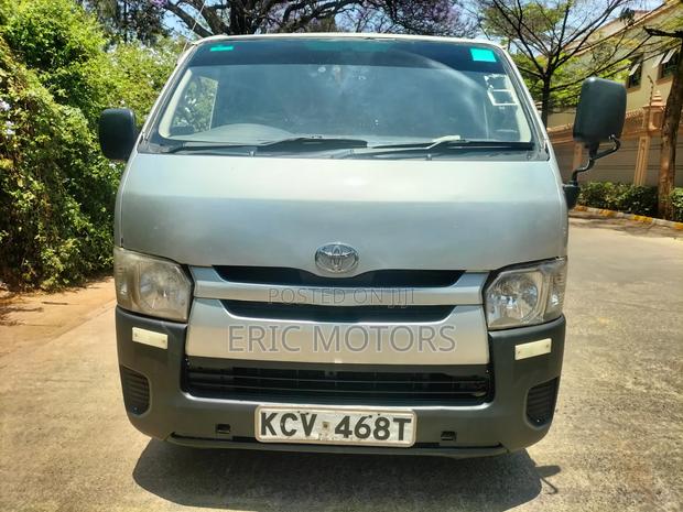 Toyota HiAce 2012 Silver - main view