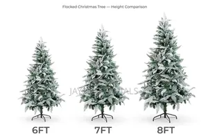 6ft Premium Snow Flocked Christmas Tree
