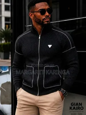 Men Zipped Sweaters