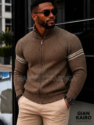 Men Zipped Sweaters