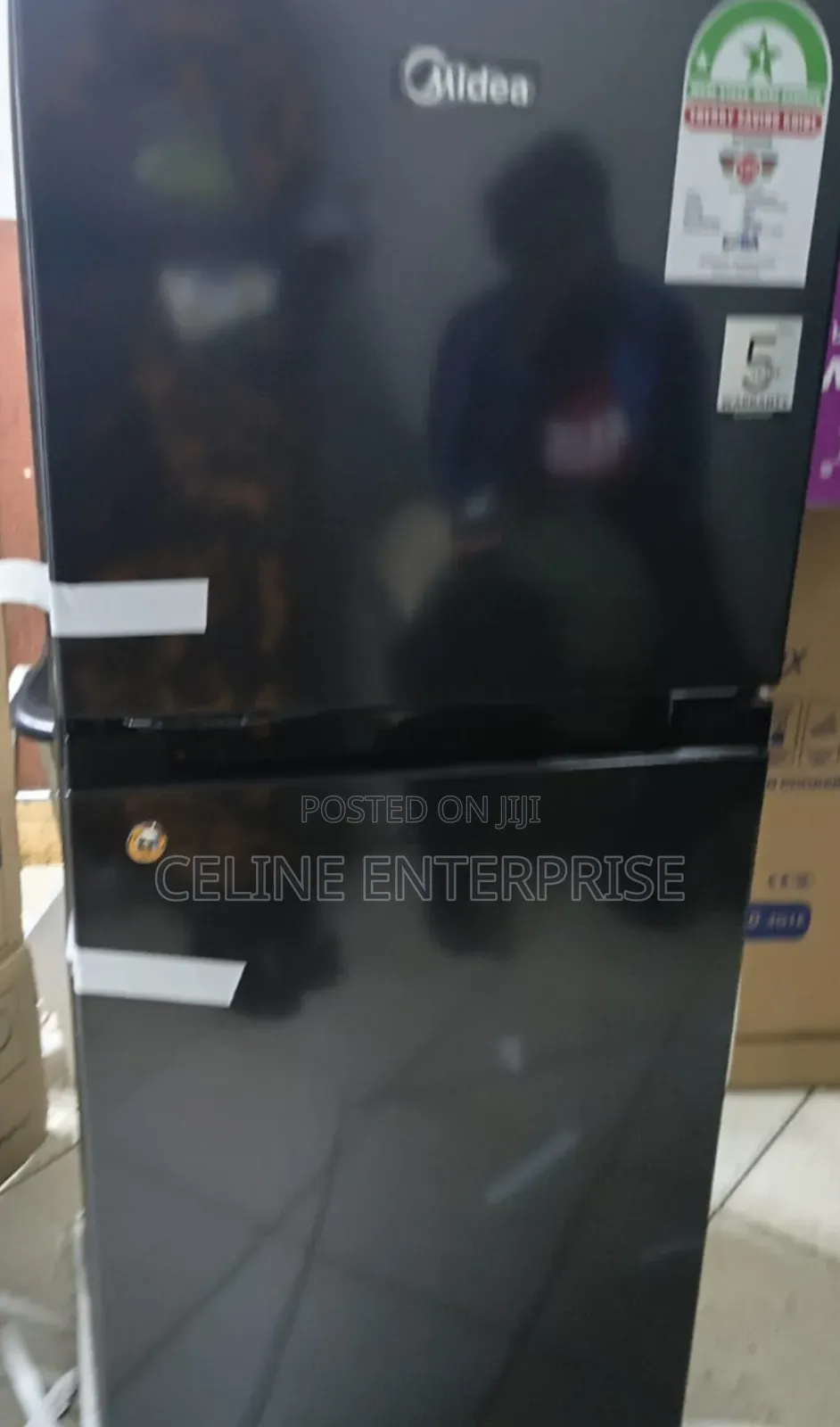 MIDEA 128L DOUBLE DOOR FRIDGE — Compact Size, Big Convenience!