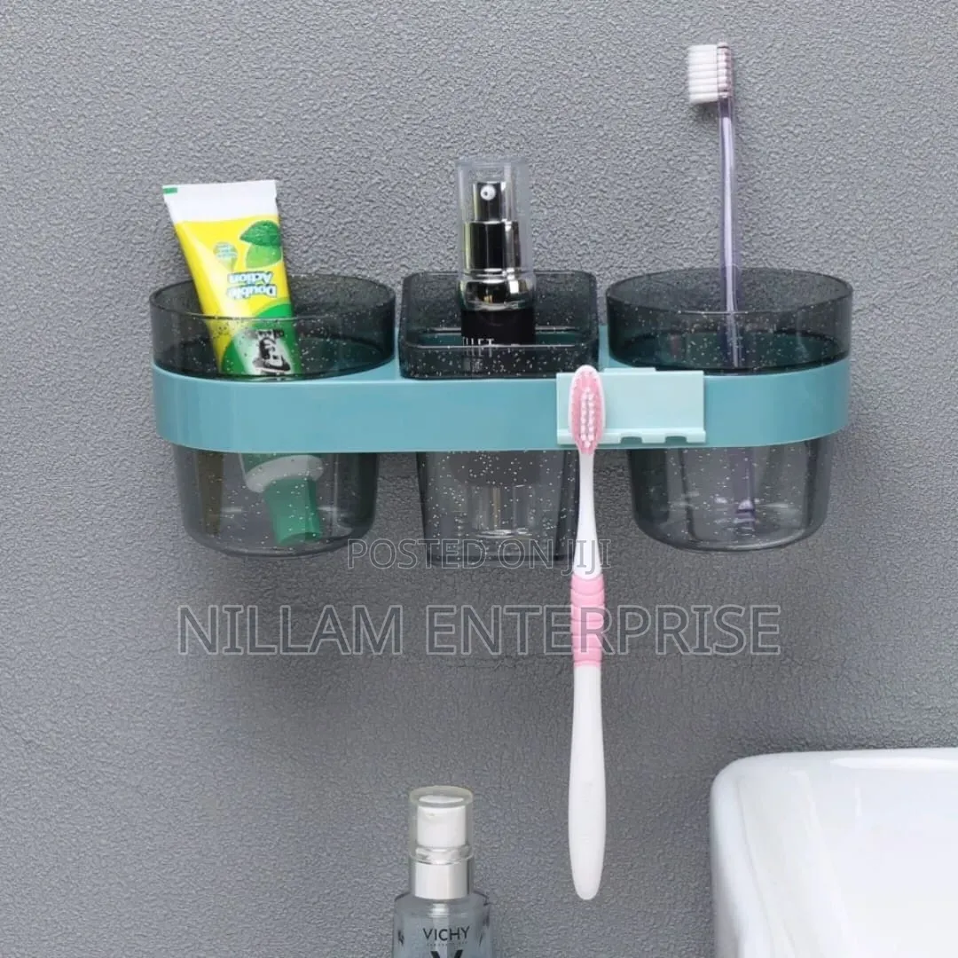 Wall Mount Bathroom Shelf Soap Dish Holder