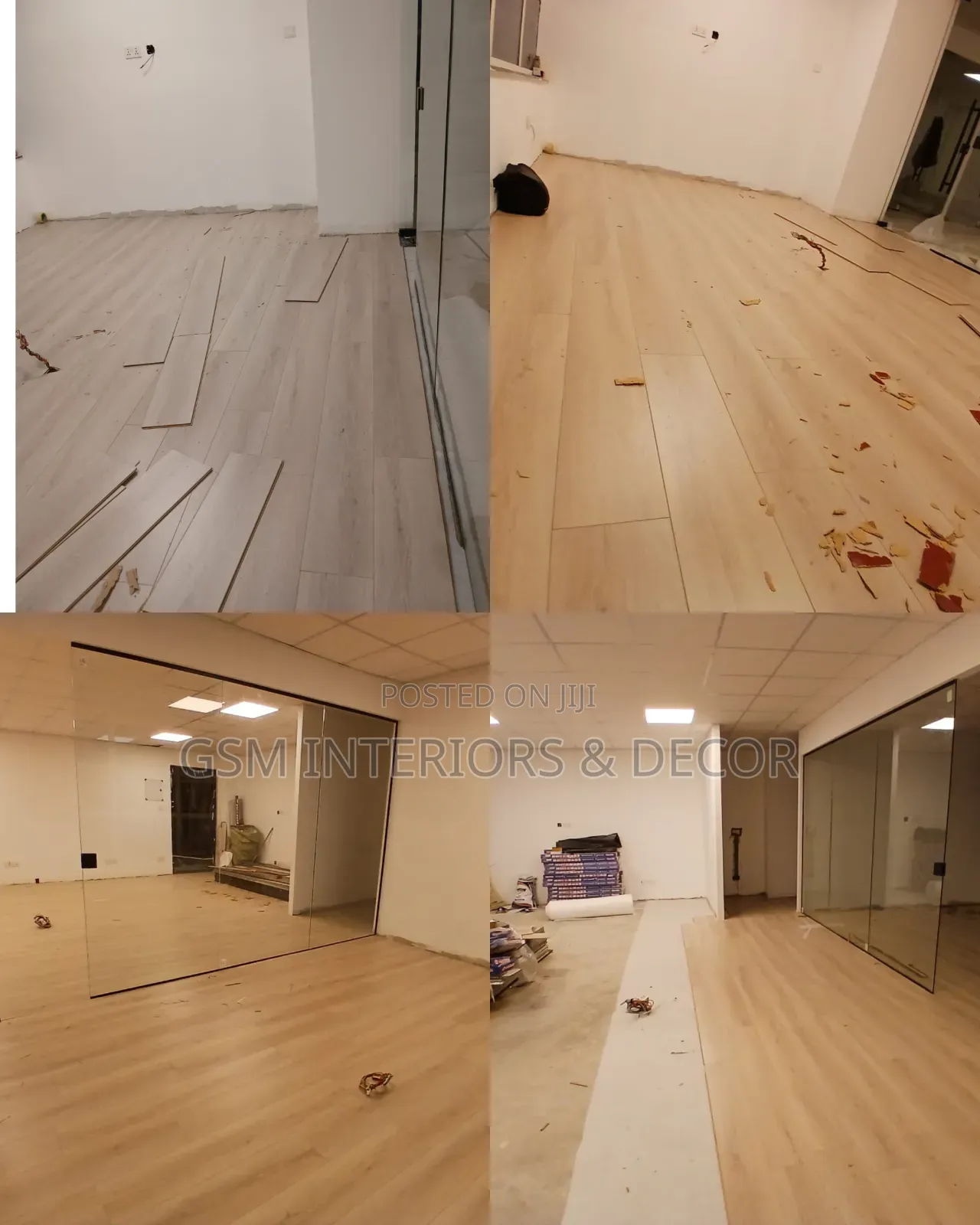 Interlocking SPC Flooring for Homes and Office in Multiple Colours