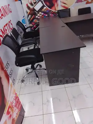 Mesh and Black Desk
