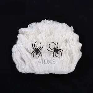 Stretchable Spider Cotton Cobweb Decoration