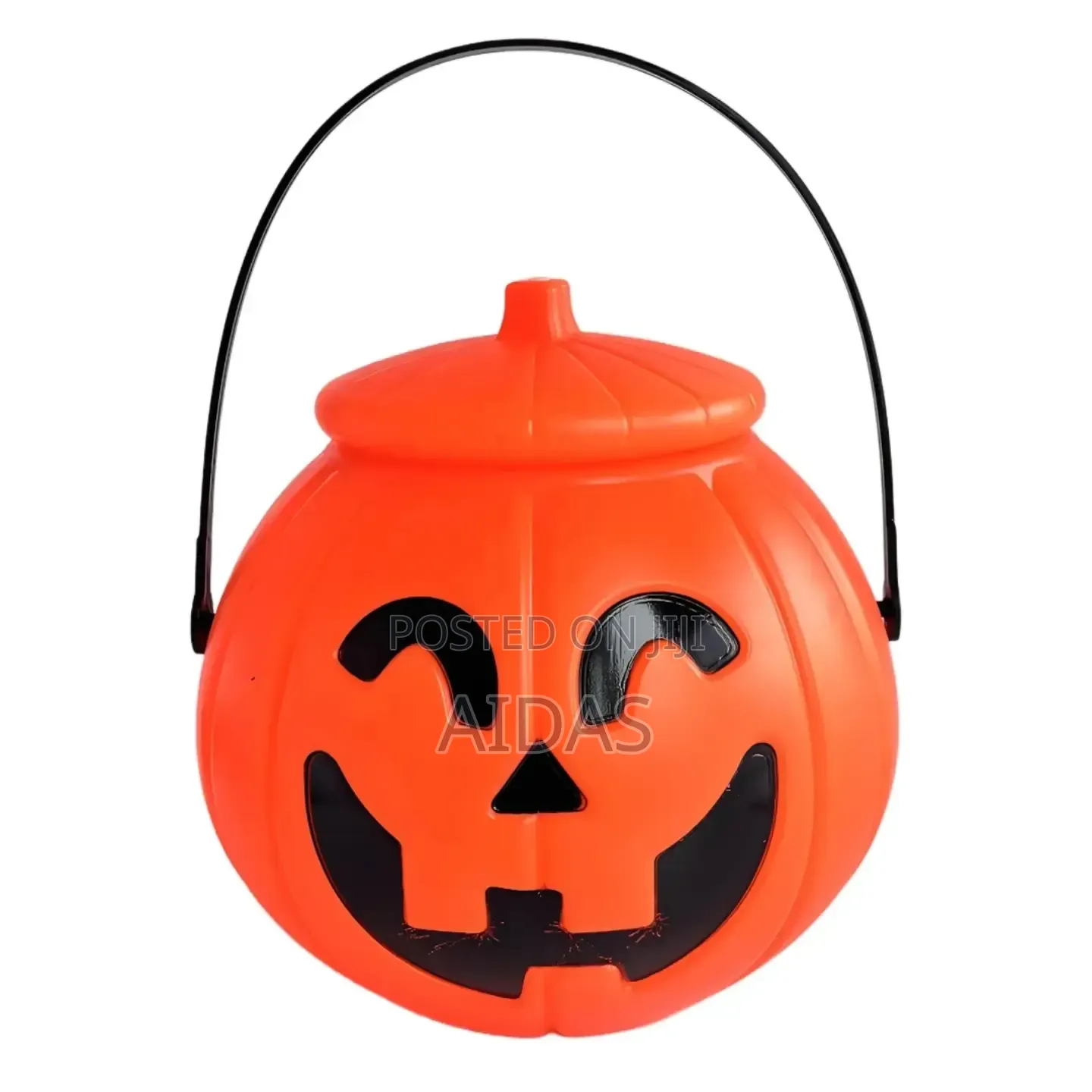 Halloween Pumpkin Candy Buckets Prop