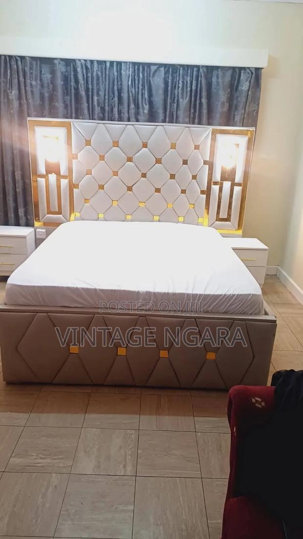 Exucutive Luxury Bed Set With Built in Ambient Lights