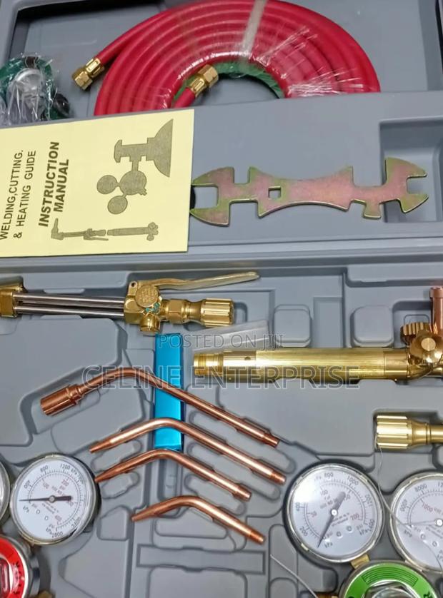 Oxy-Acetylene Welding Toolkit With Regulators and HosesGas Welding - main view