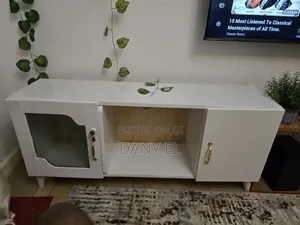White TV Stand 4ft