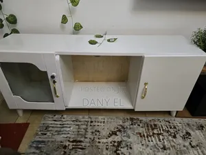 White TV Stand 4ft