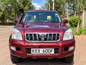 Toyota Land Cruiser Prado 3.0 D-4D 5dr 2006 Red