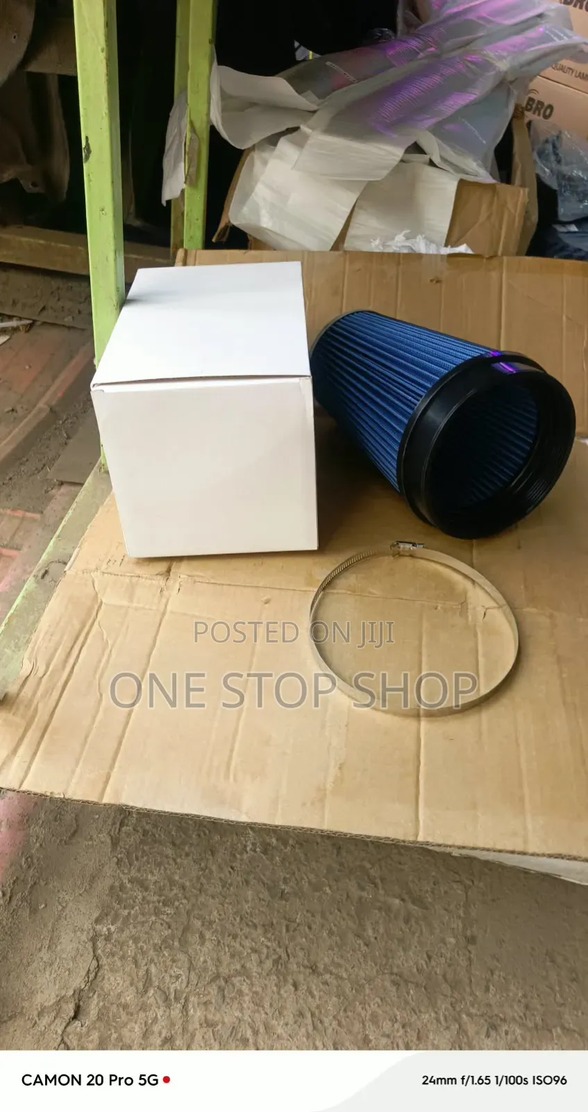 6" Generic Universal Cone Head Air Filter for Cold Air Intake