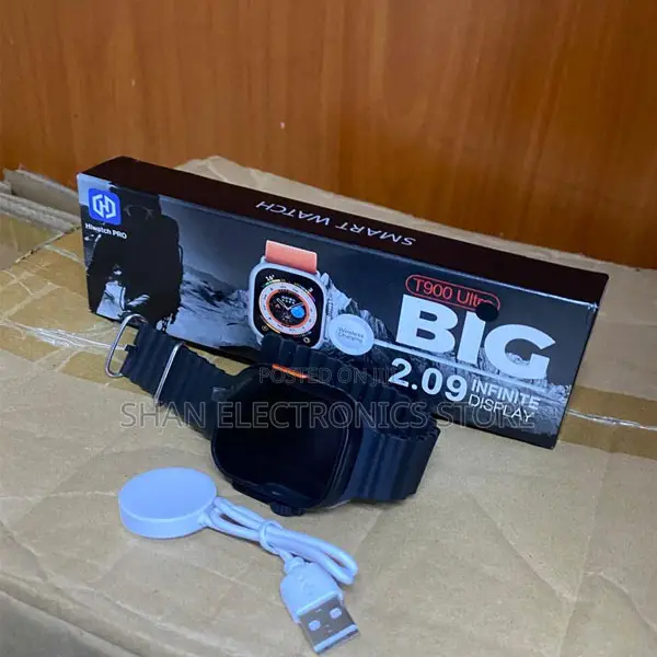 T900 Ultra Infinite Display Smart Watch With Bold Screen Design