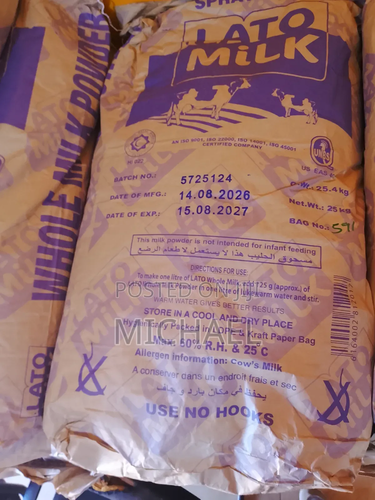 Milk Powder (Lato Brand)