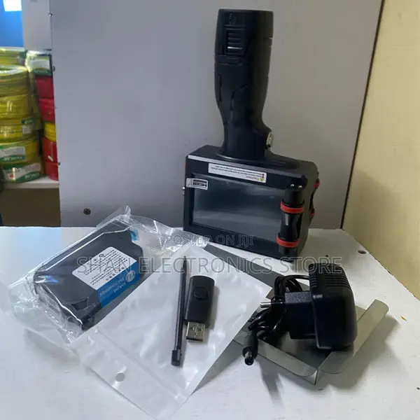 Portable Handheld Inkjet Printer With 12.7mm Print Height