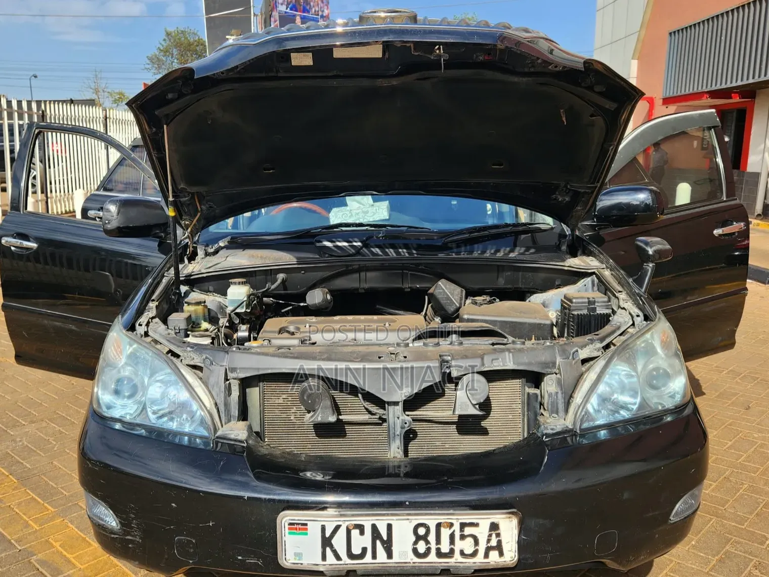 Toyota Harrier 2012 Black