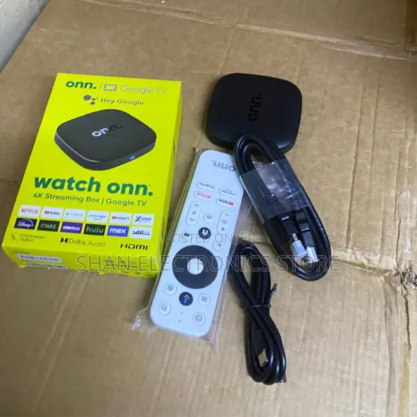 Chromecast Built in ONN Google TV Streaming Box 2GB RAM