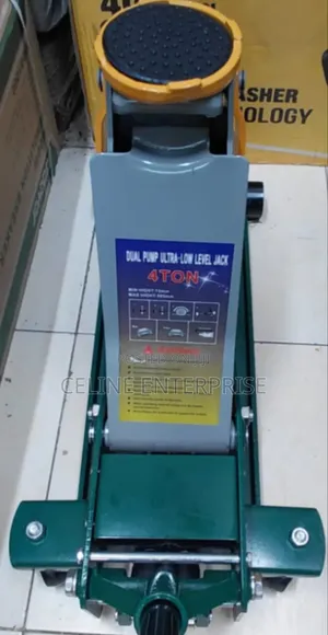 Low-Profile Garage Trolley Jack
