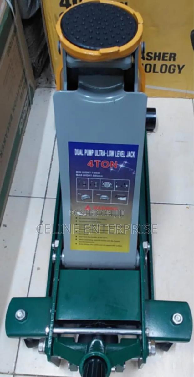 Low-Profile Garage Trolley Jack - main view