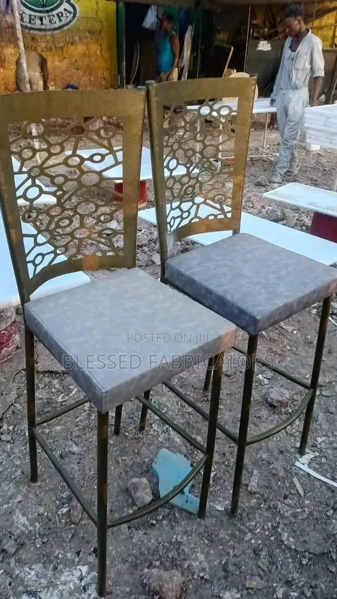 Metallic High Chair