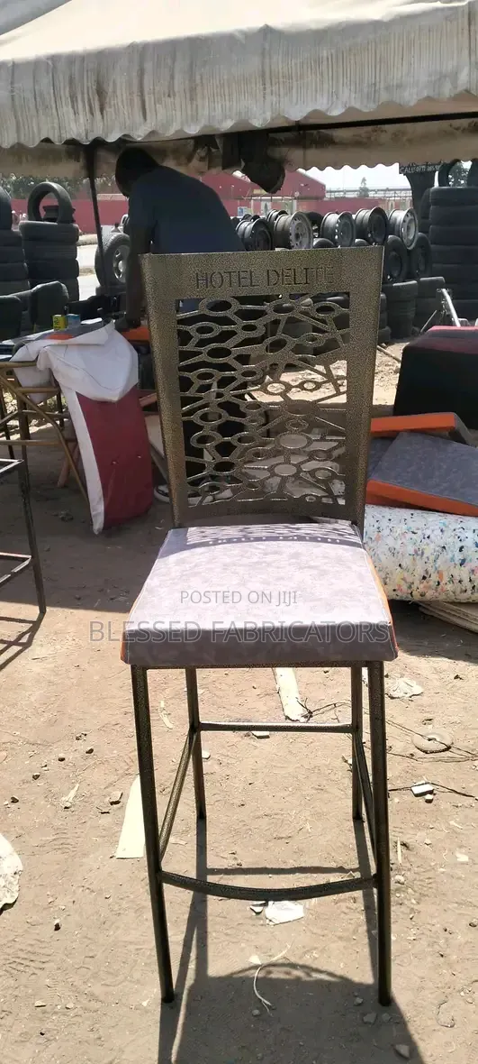 Metallic High Chair