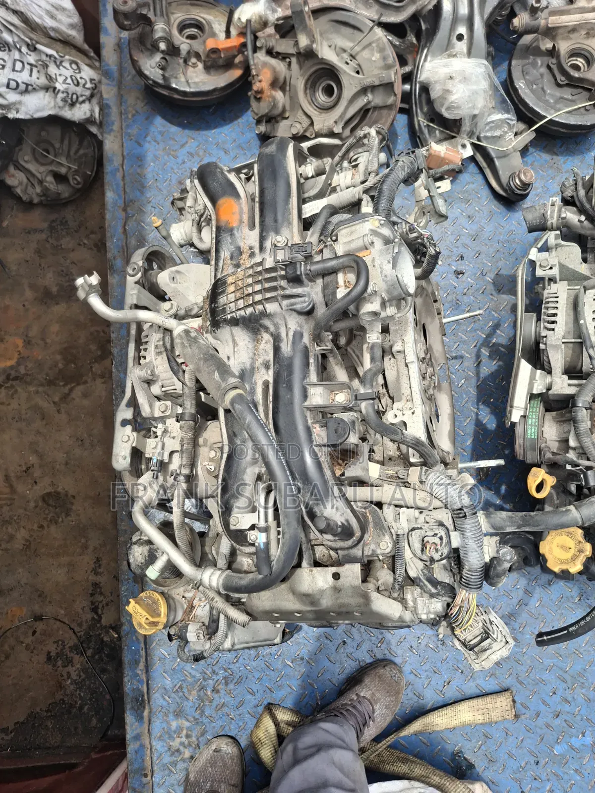 Subaru Legacy Fb25 Complete Engine