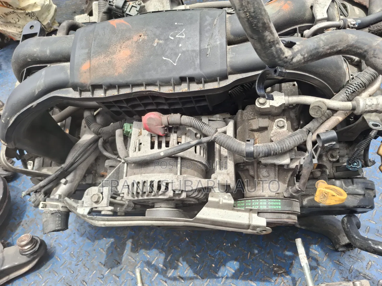Subaru Legacy Br9 Ej25 Comlete Engine