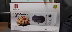 Hanmac 20L Manual Microwave – Black & White