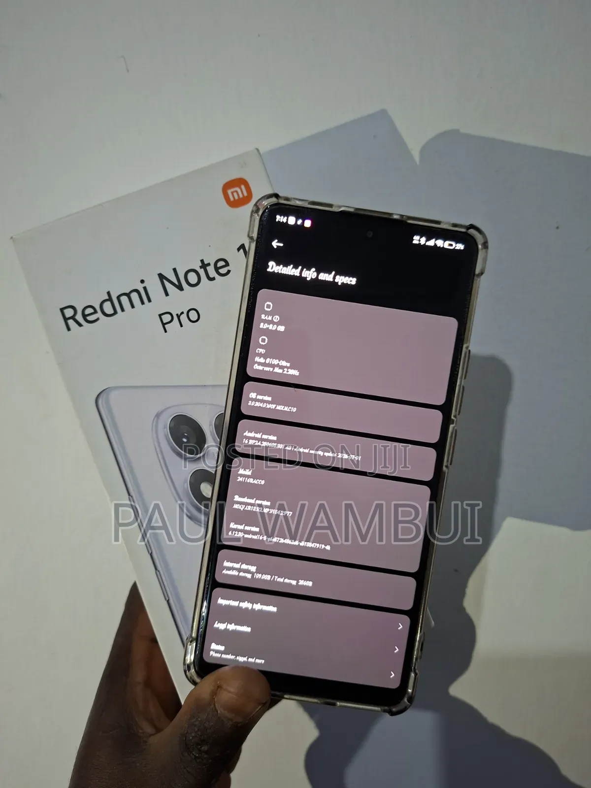 Xiaomi Redmi Note 14 Pro 256 GB Black
