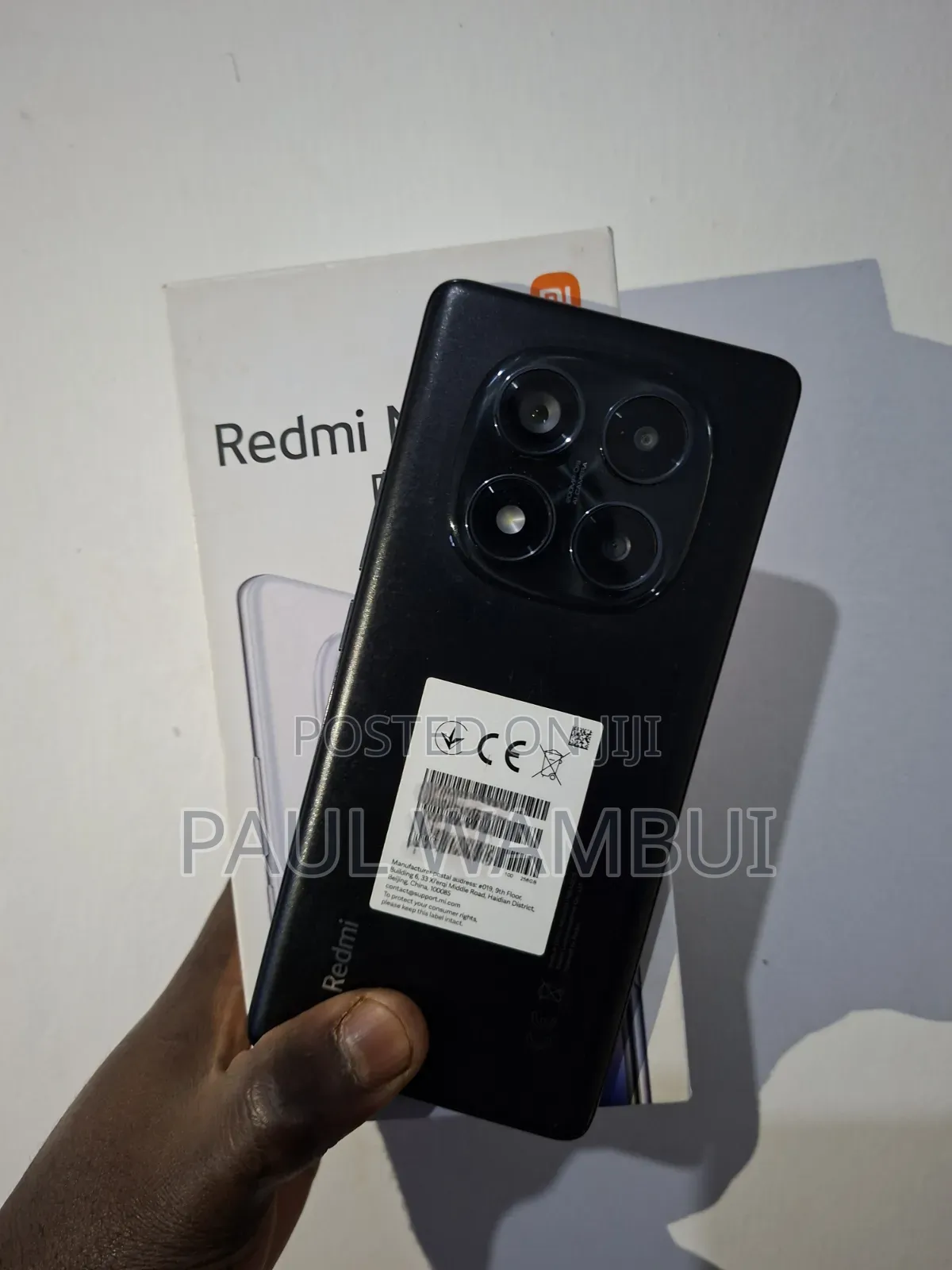 Xiaomi Redmi Note 14 Pro 256 GB Black