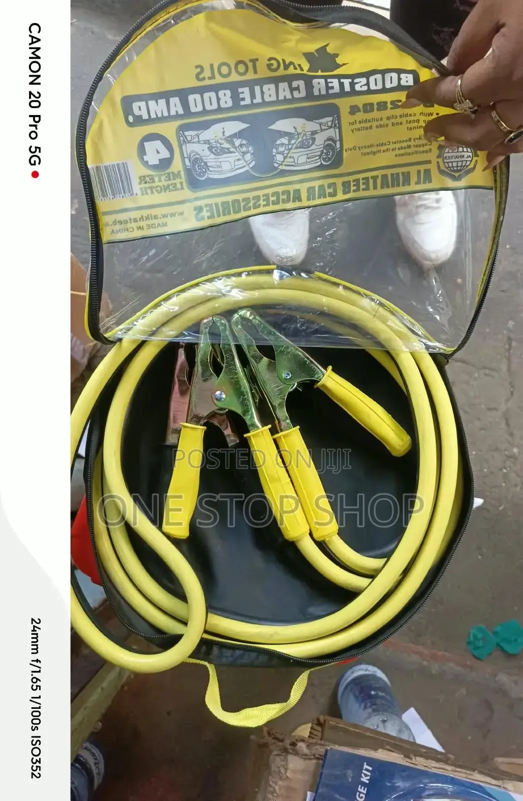 800amp Heavy Jumper Cables Designed to Handle High Amperage Current