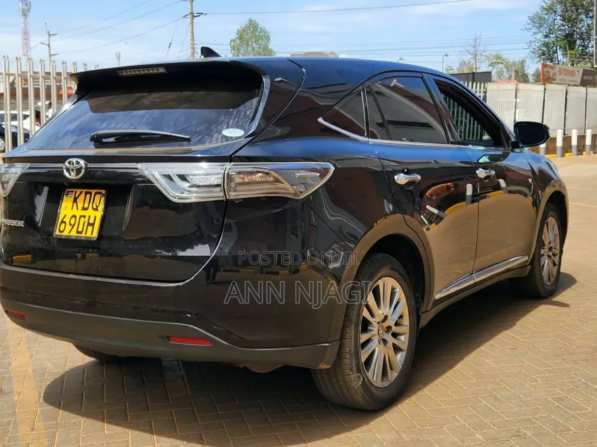 Toyota Harrier 2017 Black