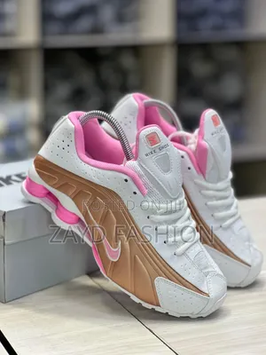Nike Shox R4 Pink White