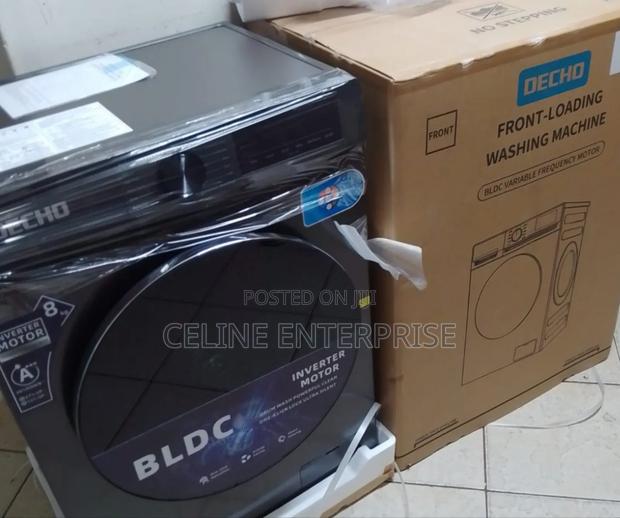DECHO 8KG Front Door Automatic Washing Machine - main view