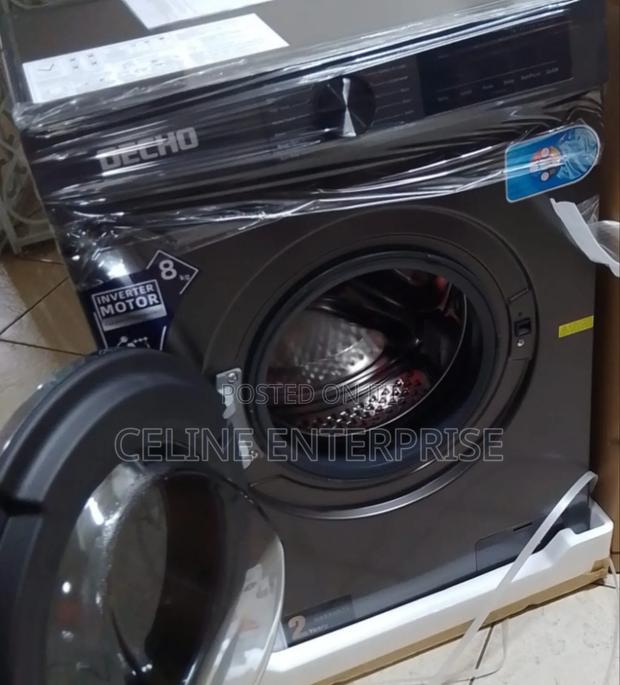 DECHO 8KG Front Door Automatic Washing Machine - thumbnail 2