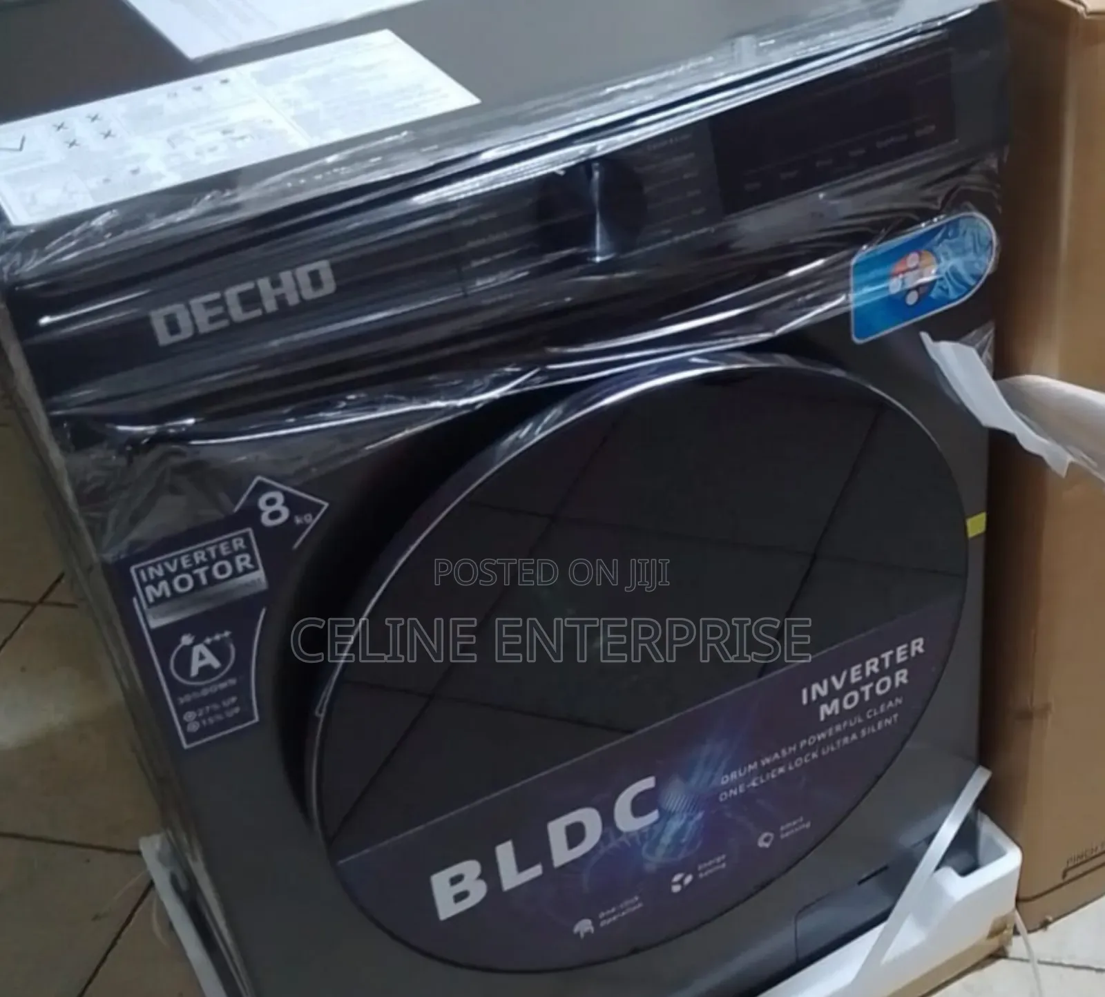 DECHO 8KG Front Load Fully Automatic Washing Machine