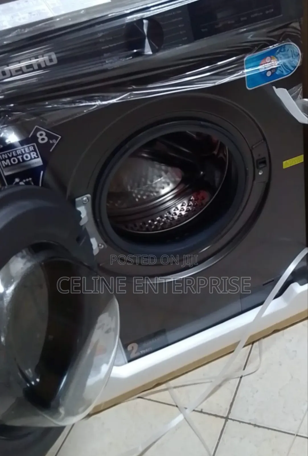 DECHO 8KG Front Load Fully Automatic Washing Machine