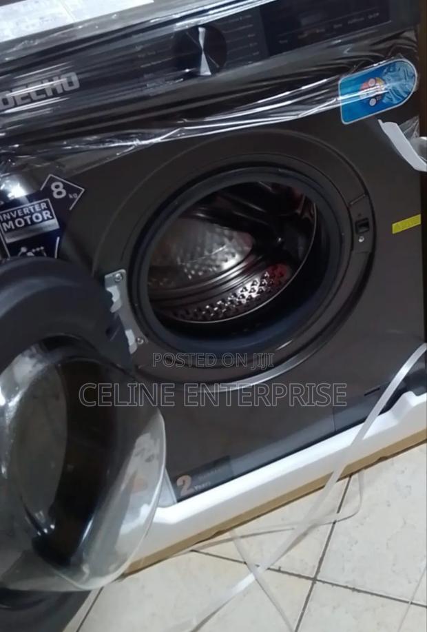 DECHO 8KG Front Load Fully Automatic Washing Machine - thumbnail 2