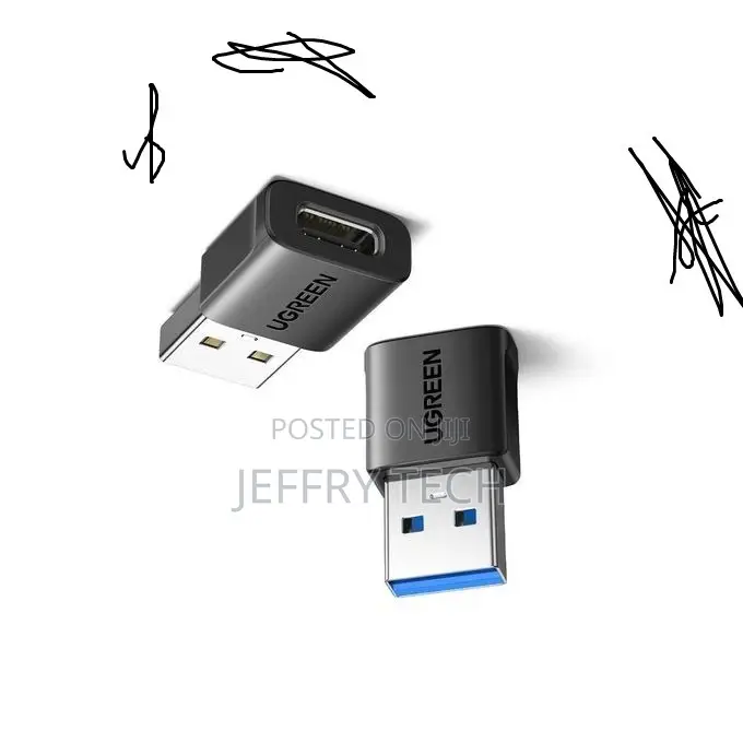 US701 (UG-45275) USB-A Male to USB-C Female Adapter 10Gbps – 2-Pack H