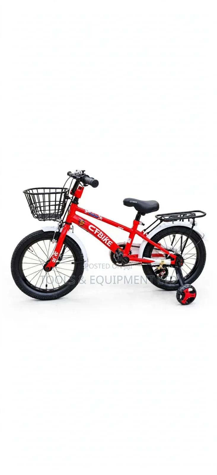 Cf Bike Kids Bicycle Size 16 With Basket and Training Wheel