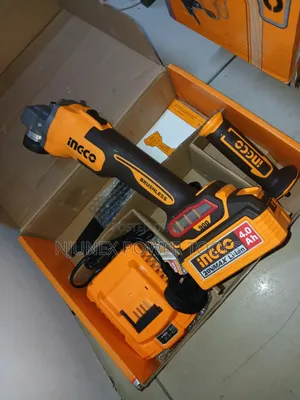 INGCO 20V Cordless Brushless Angle Grinder Kit,