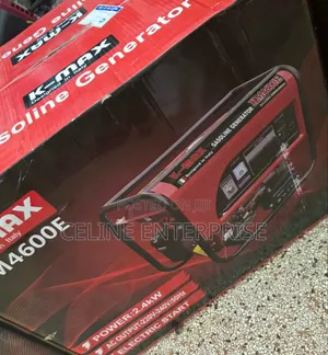 K-Max 4600E 2.4KVA Petrol Generator With Key Start