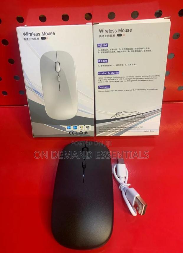 Wireless Rechargeable Dongle Mouse - main view
