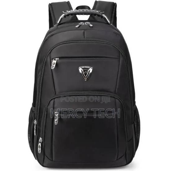 School Backpack in (Black) - main view
