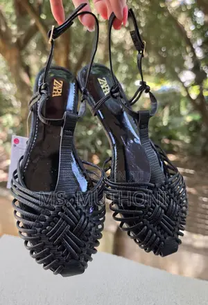 Zara Flat Cage Sandals Size 37-41